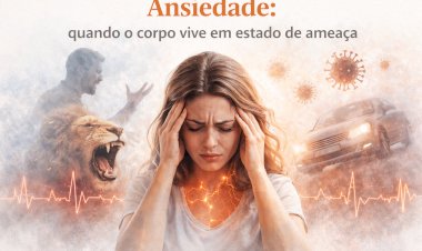 Ansiedade: quando o corpo vive em estado de ameaça