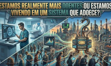 Estamos realmente mais doentes  ou estamos vivendo em um sistema que adoece?