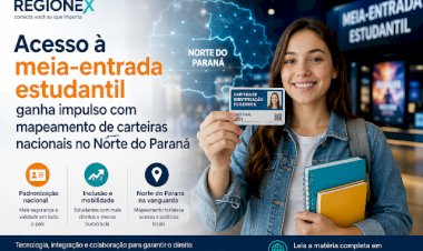 Acesso à meia-entrada estudantil ganha impulso com mapeamento de carteiras nacionais no Norte do Paraná