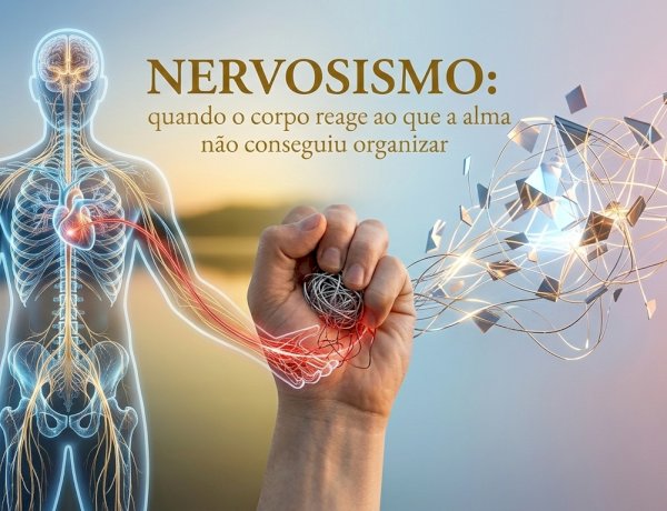 Nervosismo: quando o corpo reage ao que a alma não conseguiu organizar