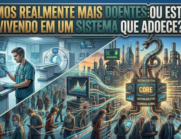 Estamos realmente mais doentes  ou estamos vivendo em um sistema que adoece?